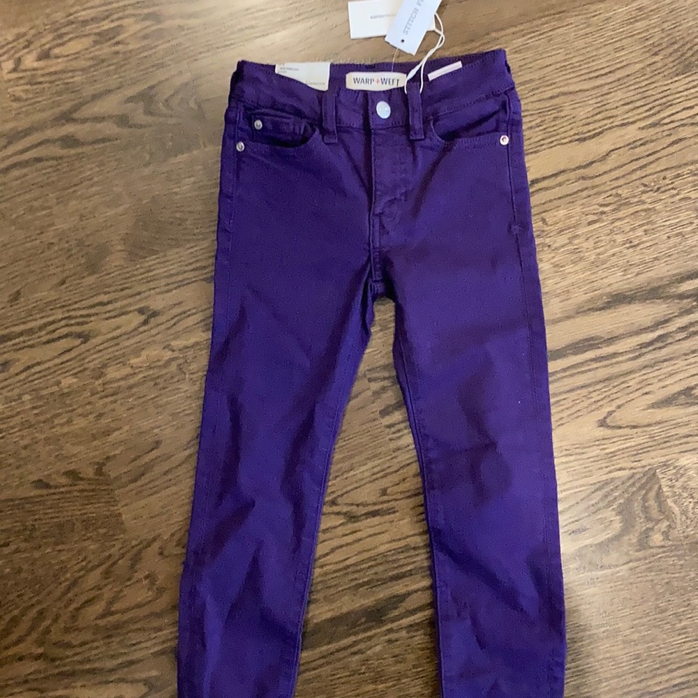 Stitch Fix Warp & Weft JFK Purple skinny Jean